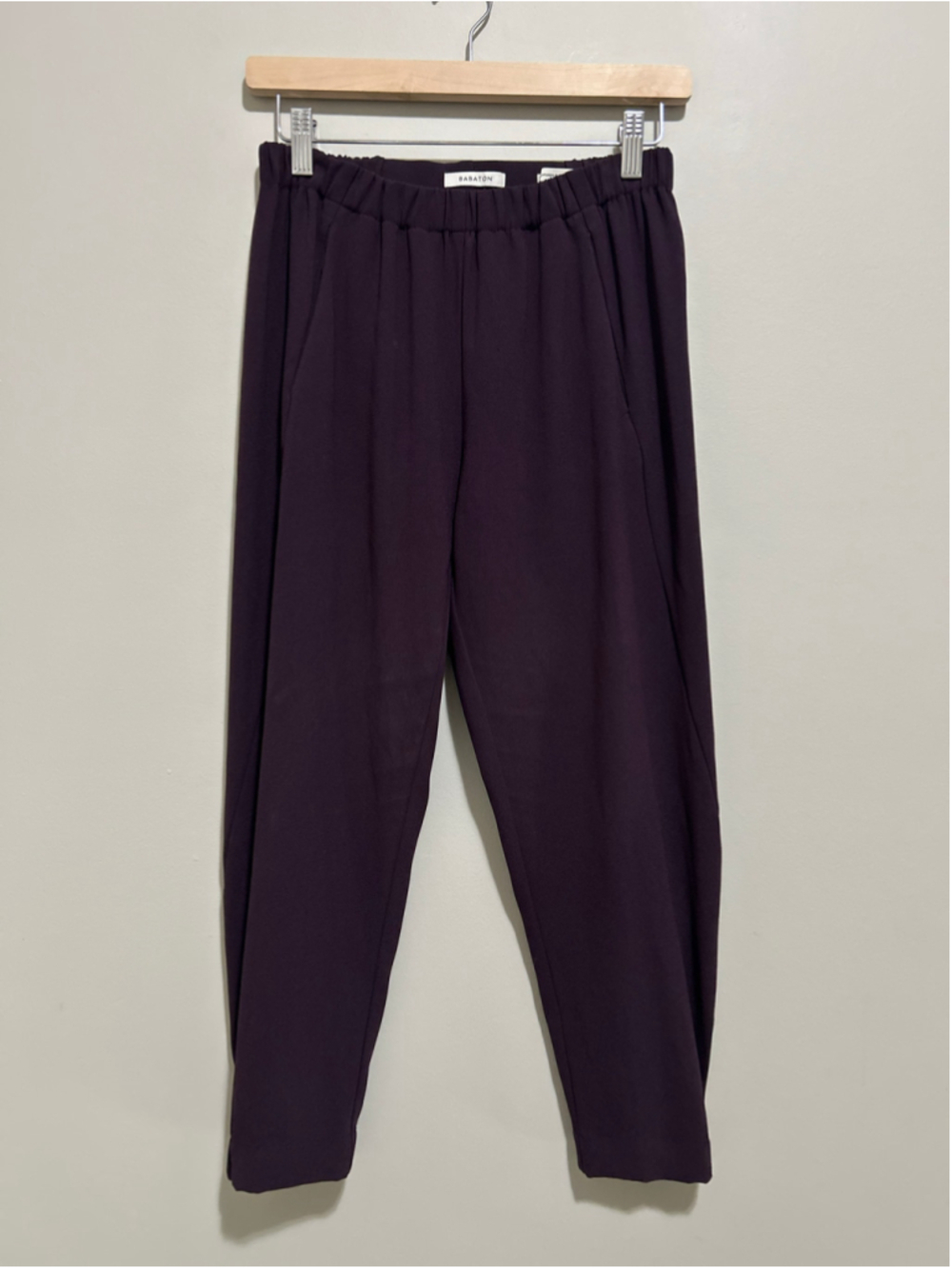 Women's Babaton Trousers Size XS Purple